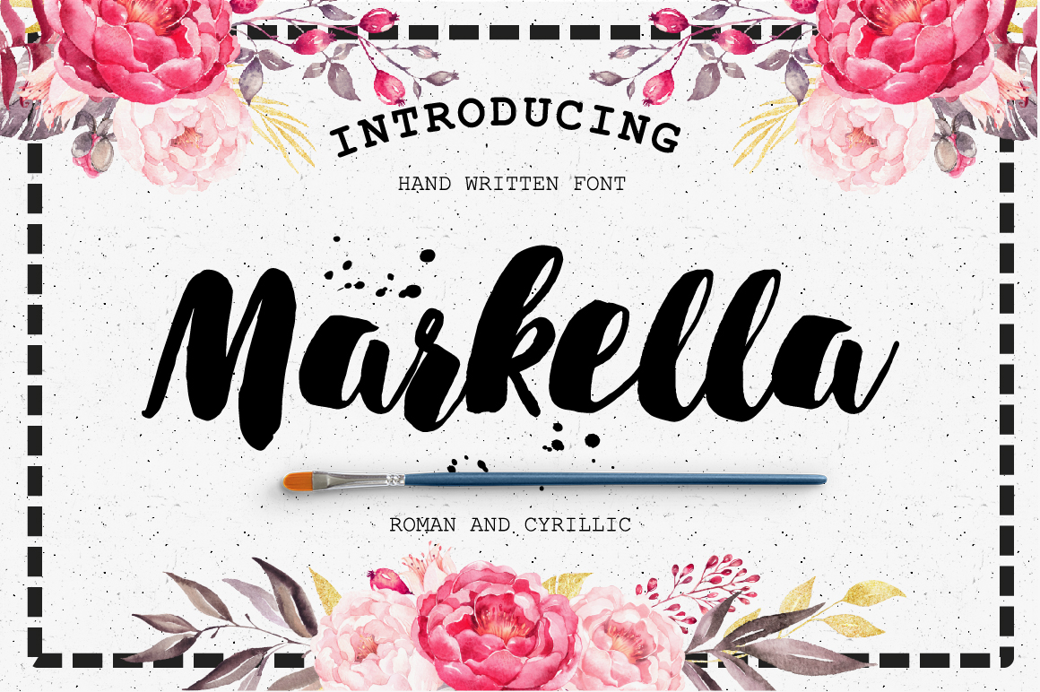 Markella Font preview