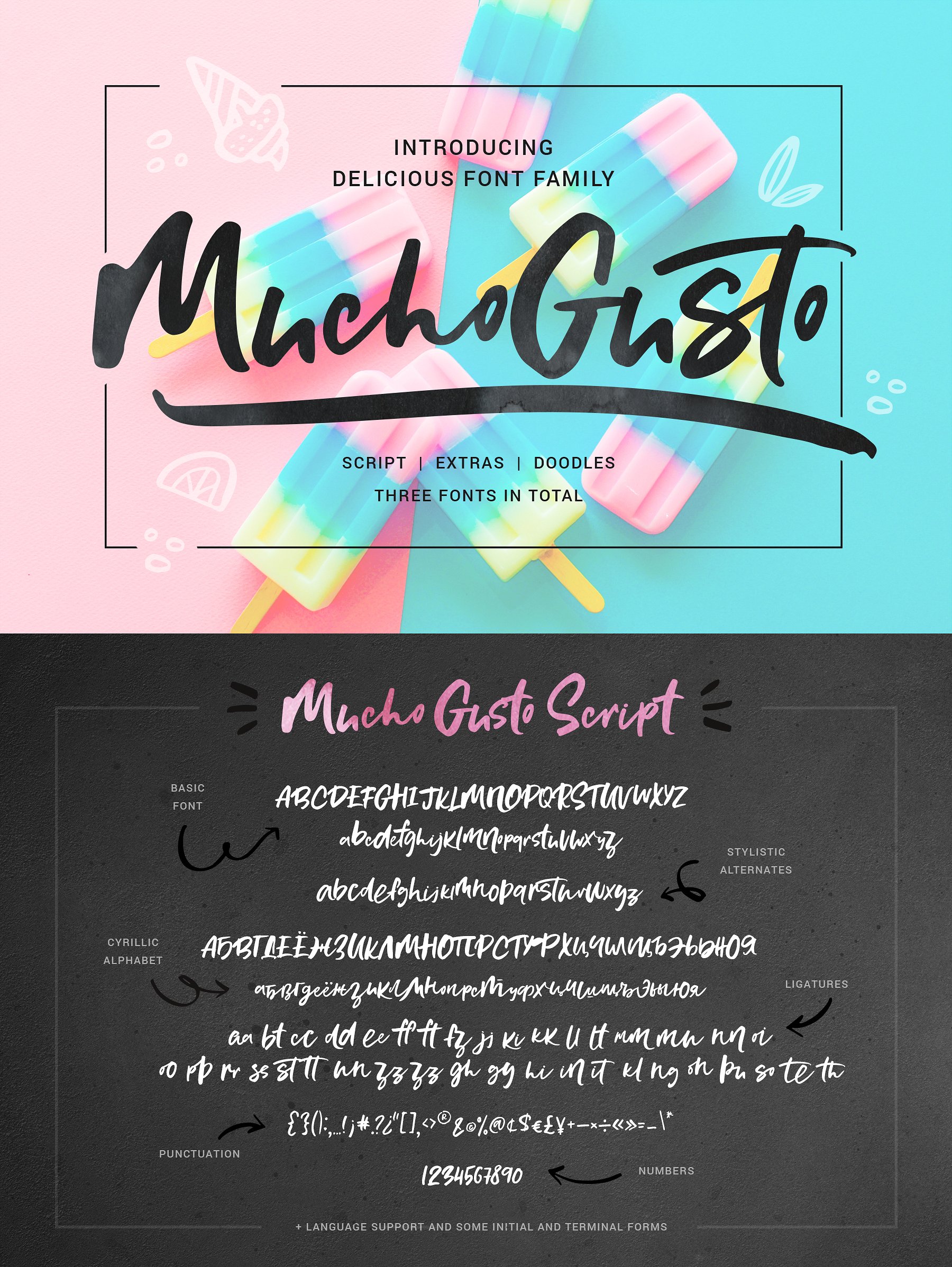 MuchoGusto Font preview