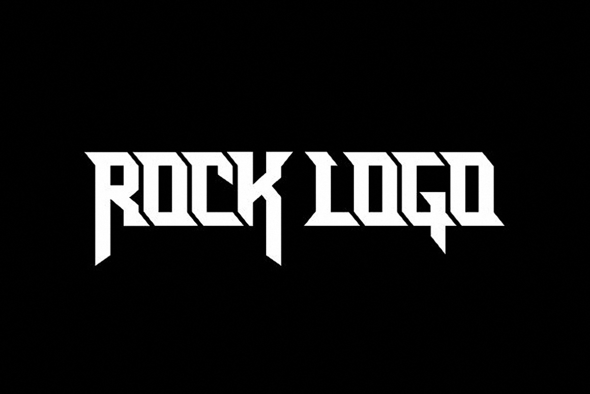 Rocklogo Font preview