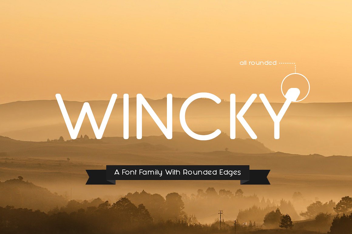 Wincky Font preview