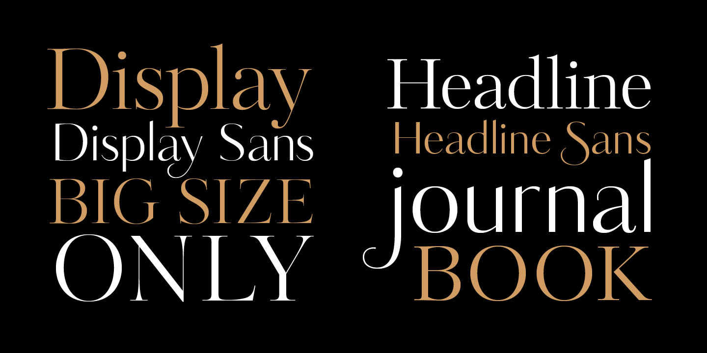 Kudryashev Display Display Font preview