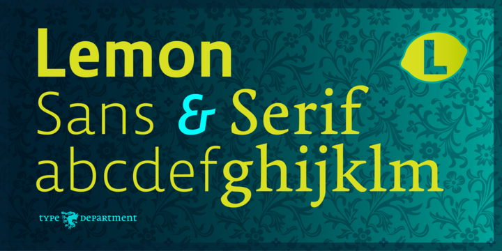 Lemon Sans Rounded Medium Italic Font preview