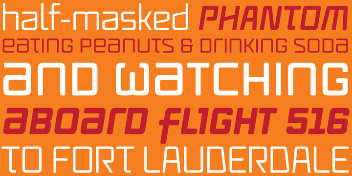 Vox Round Light It Font preview