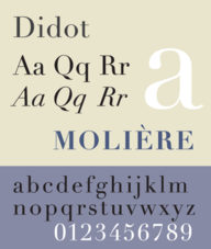 Didot Italic Font preview
