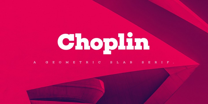 Choplin Font preview