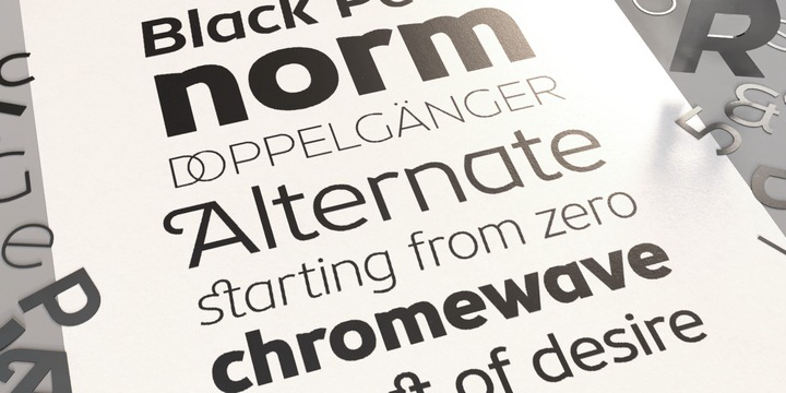 Object Black Font preview
