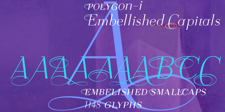 Polygon I 87 Font preview