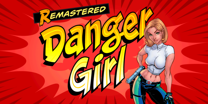 CC Danger Girl Font preview
