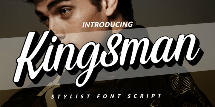 Kingsman Font preview