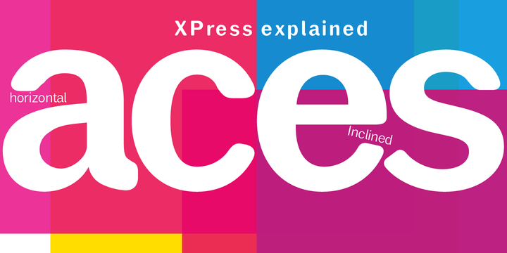 Xpress Rounded Heavy Italic Font preview