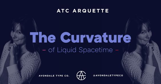 ATC Arquette Font preview