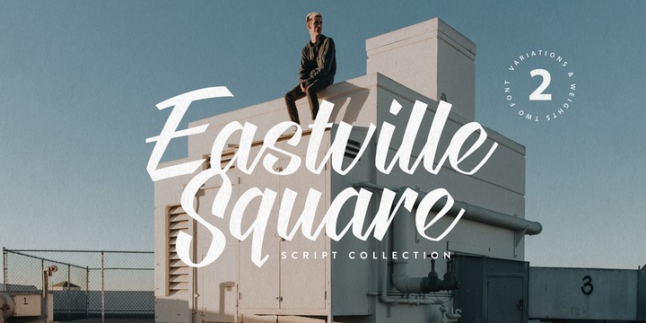 Eastville Square Font preview