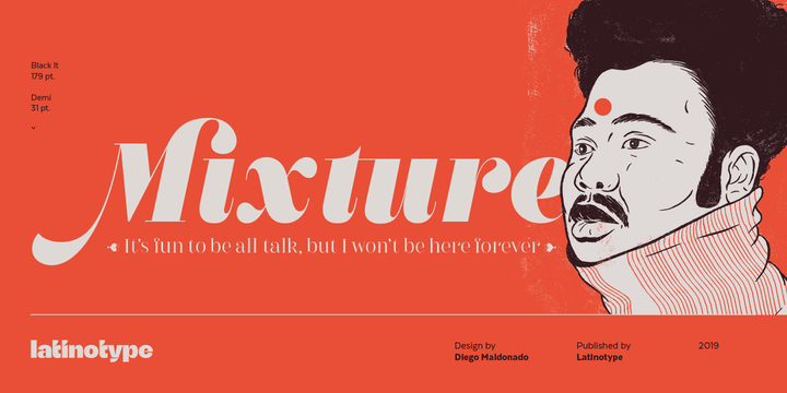 Couturier Poster Thin Font preview