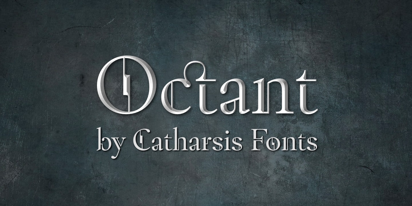 Octant Font preview