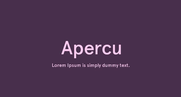 Apercu Condensed Pro Italic Font preview