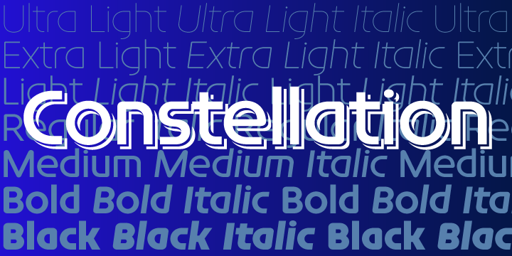 Constellation TL Pro Font preview