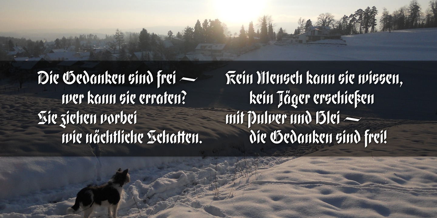 Gryffensee Zwei Font preview