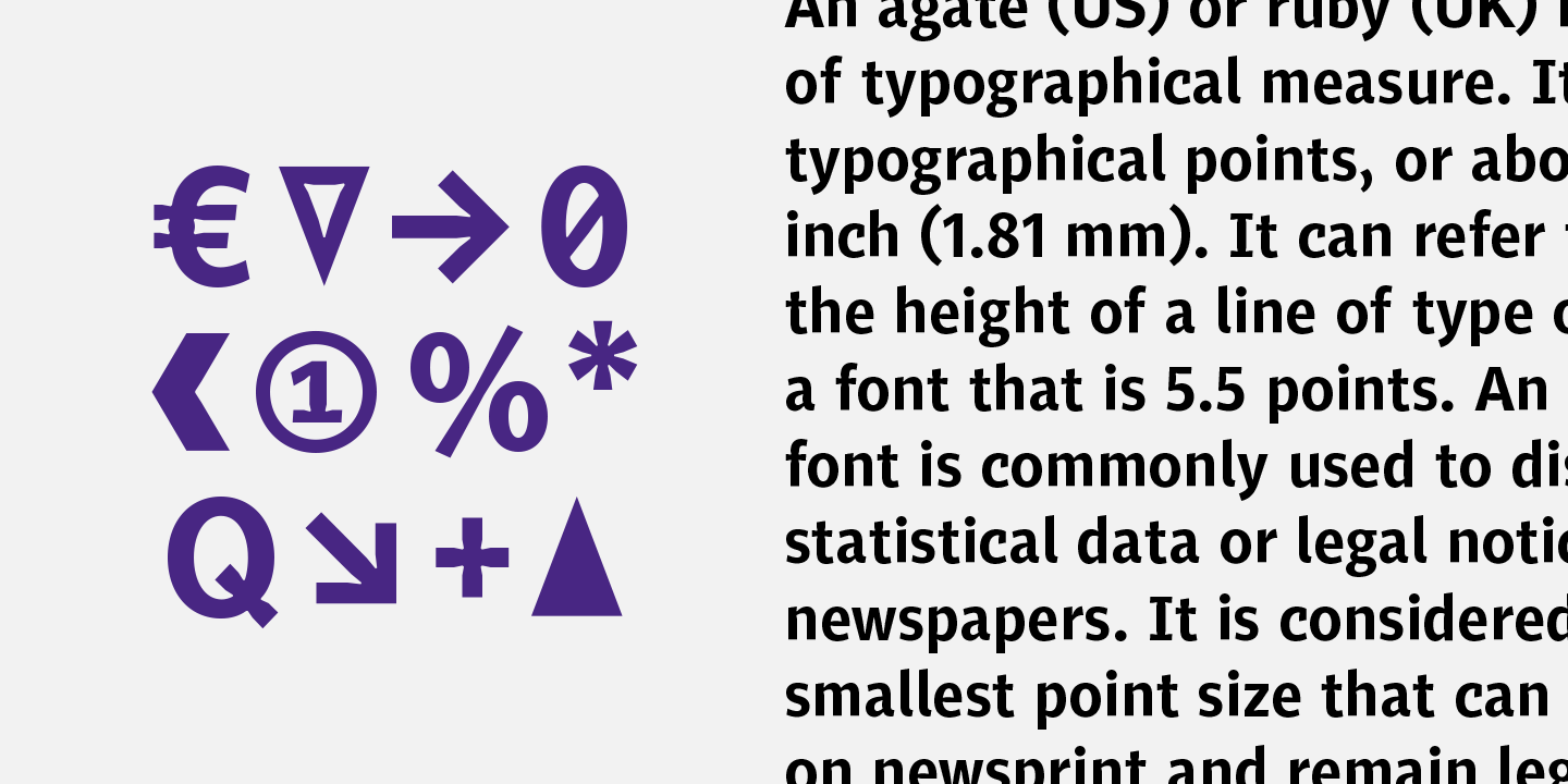 Tabac Micro SemiBold Italic Font preview