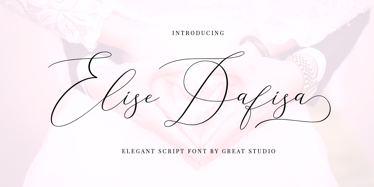 Elise Dafisa Font preview