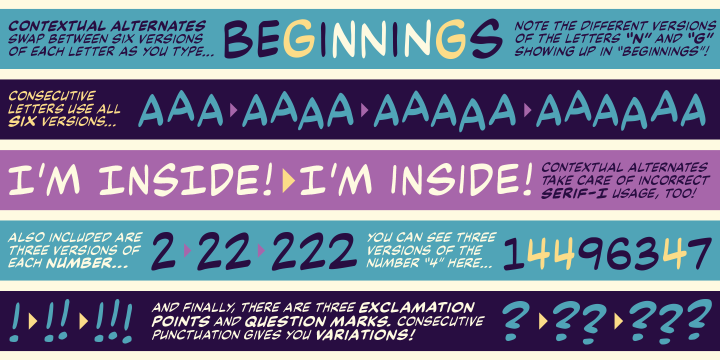 Ready for Anything BB Bold Italic Font preview