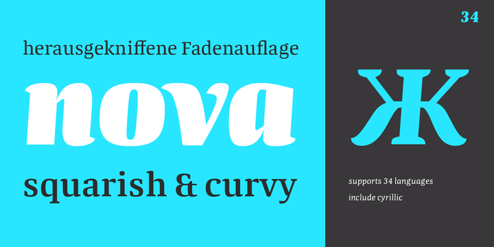 Quador Italic Font preview