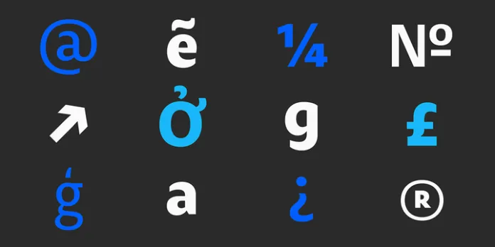 Modal Semi Bold Italic Font preview