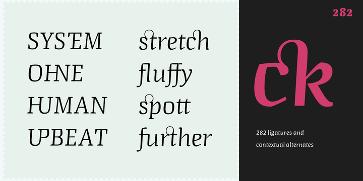 Quador Display Italic Font preview