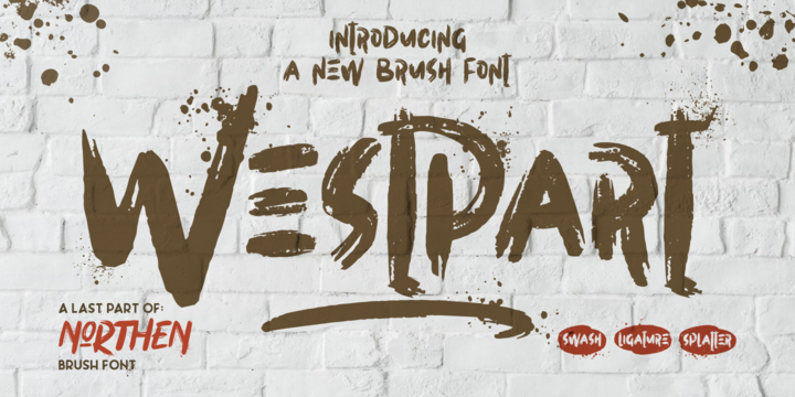 Westpart Font preview