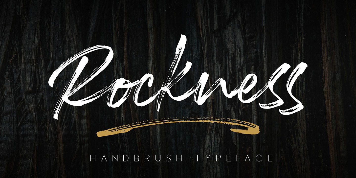 Rockness Font preview