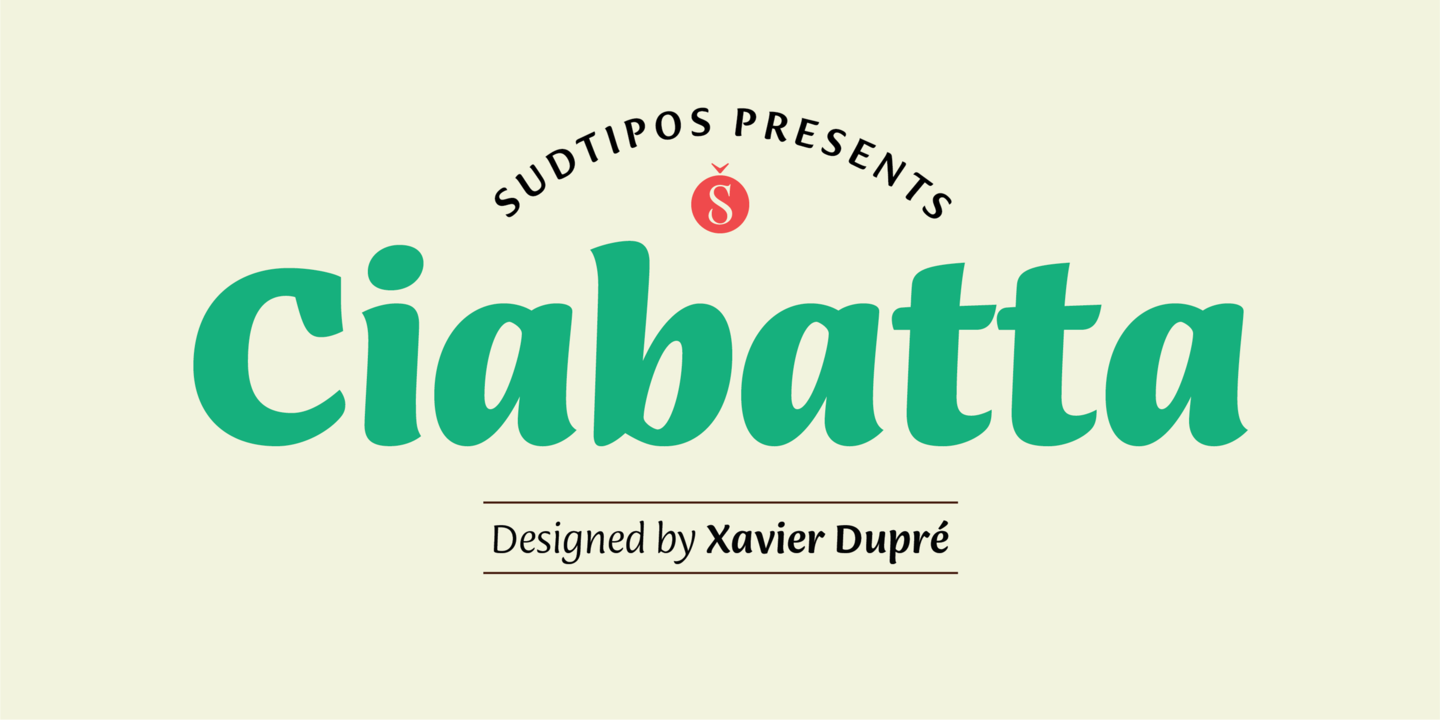 Ciabatta Regular Font preview