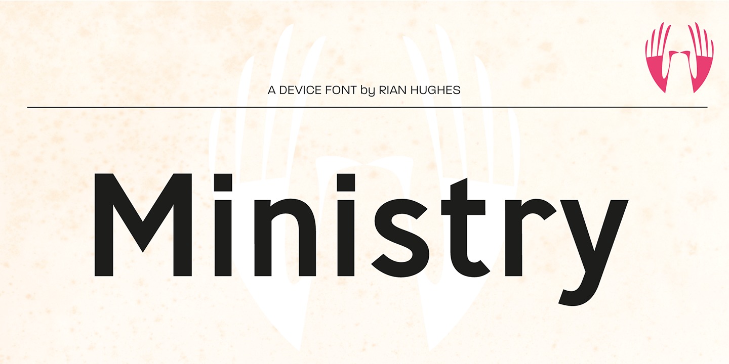 Ministry Thin Font preview