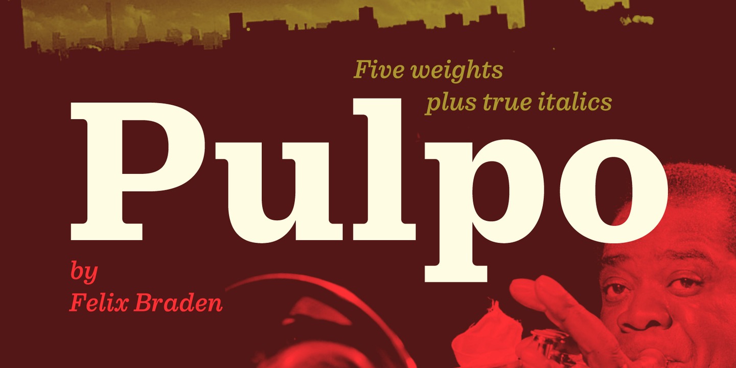 Pulpo Font preview