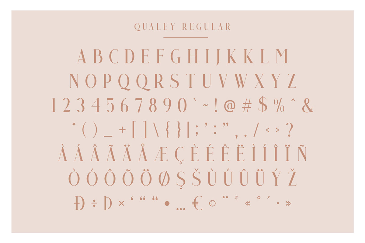 Qualey Italic Font preview