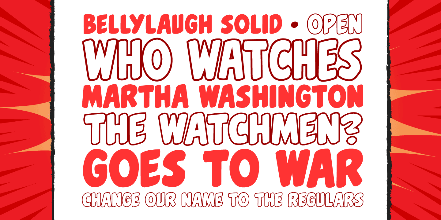 CC Belly Laugh W00 Regular Font preview