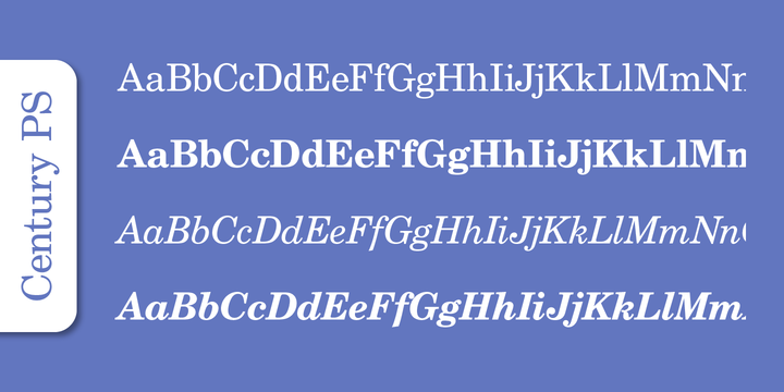 Century PS Pro Bold Italic Font preview