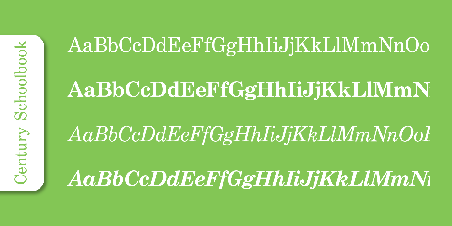 Century Schoolbook Pro Bold Font preview