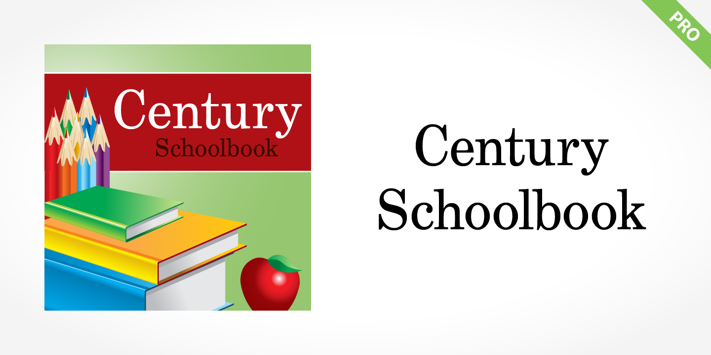 Century Schoolbook Pro Font preview
