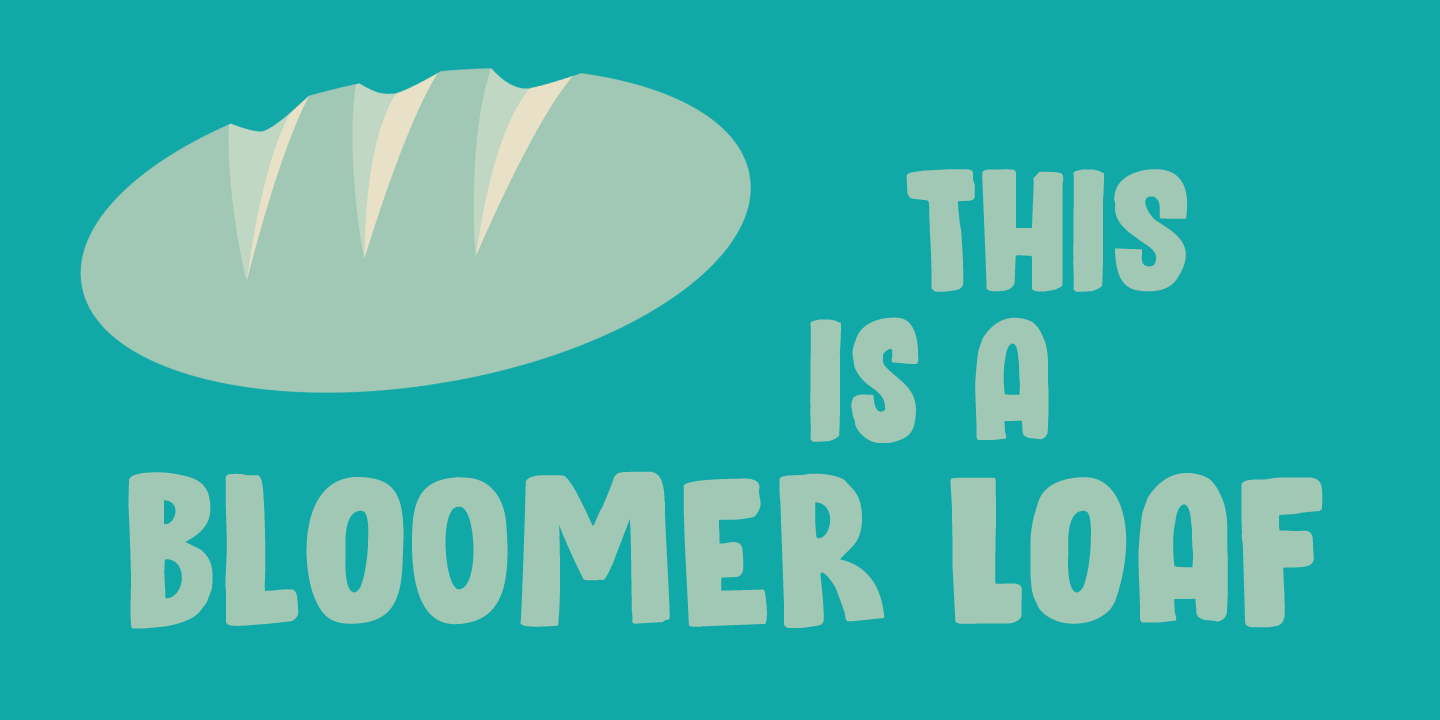 Bloomer Italic Font preview