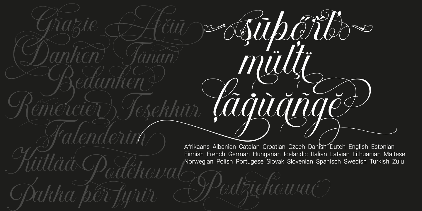 Khatija Calligraphy Regular Font preview