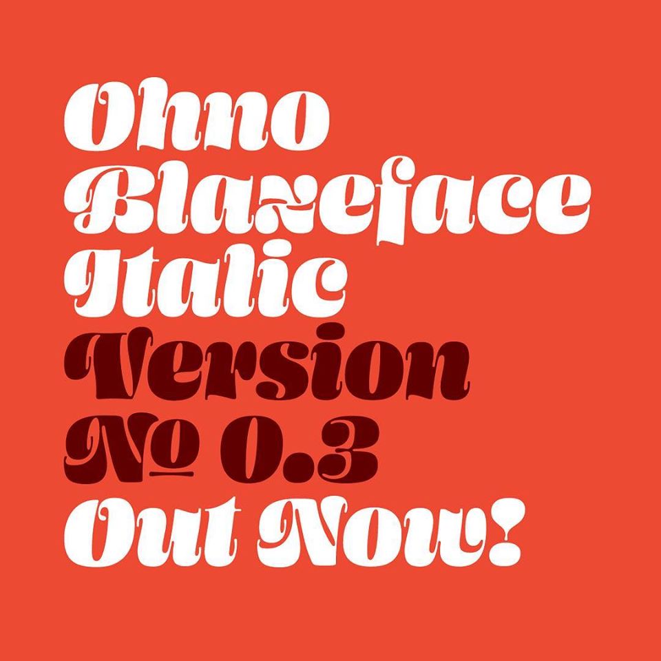Ohno Blazeface Font preview