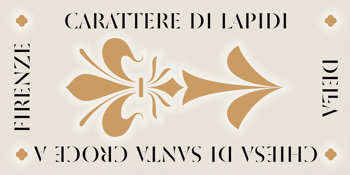 St Croce Light Font preview