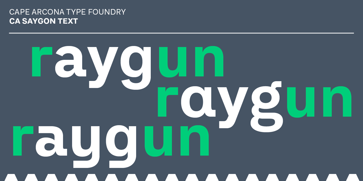 CA Saygon Text SemiBold Italic Font preview