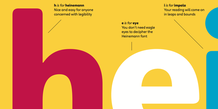 Heinemann Roman Font preview