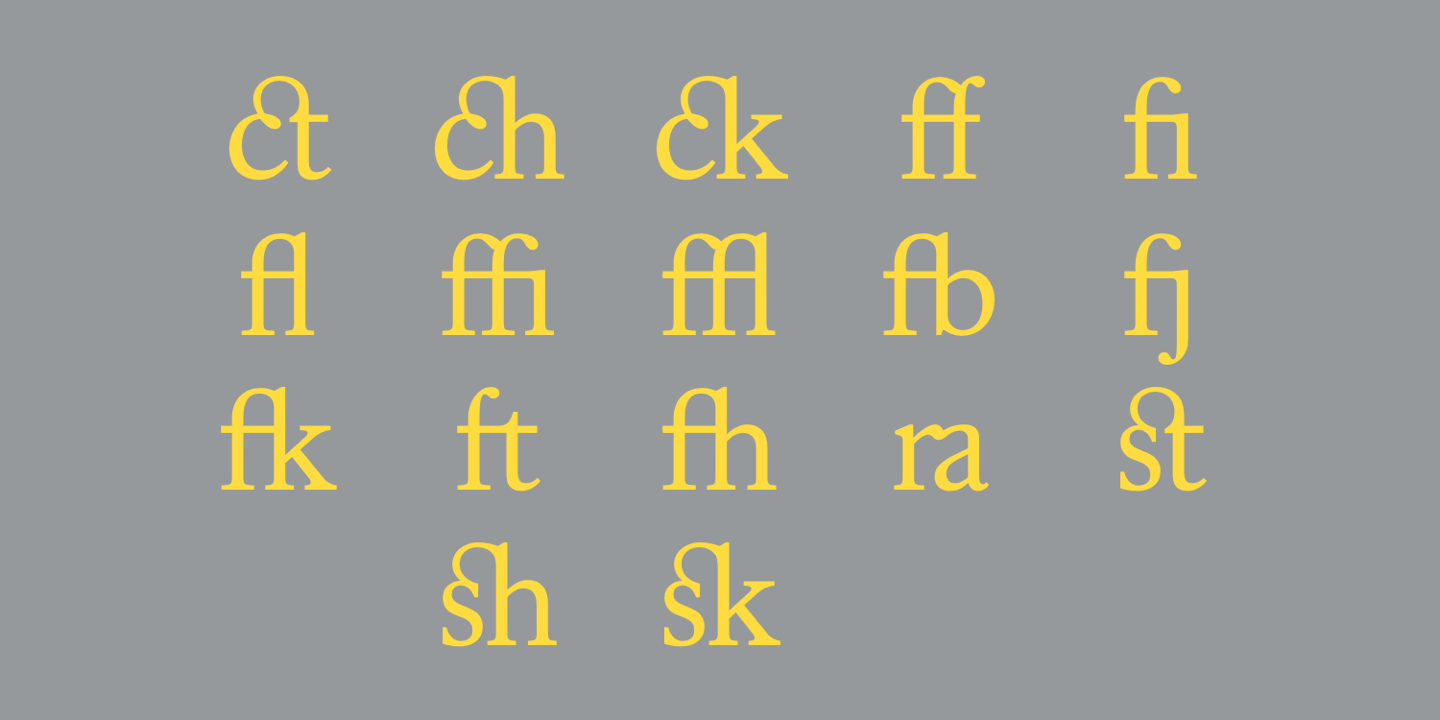 Kings Caslon Regular Font preview