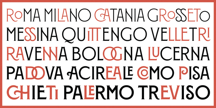 Montecatini Pro Stretto Medium Font preview