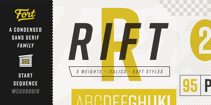 Rift Font preview