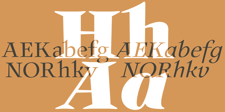 Auxerre Medium Italic Font preview
