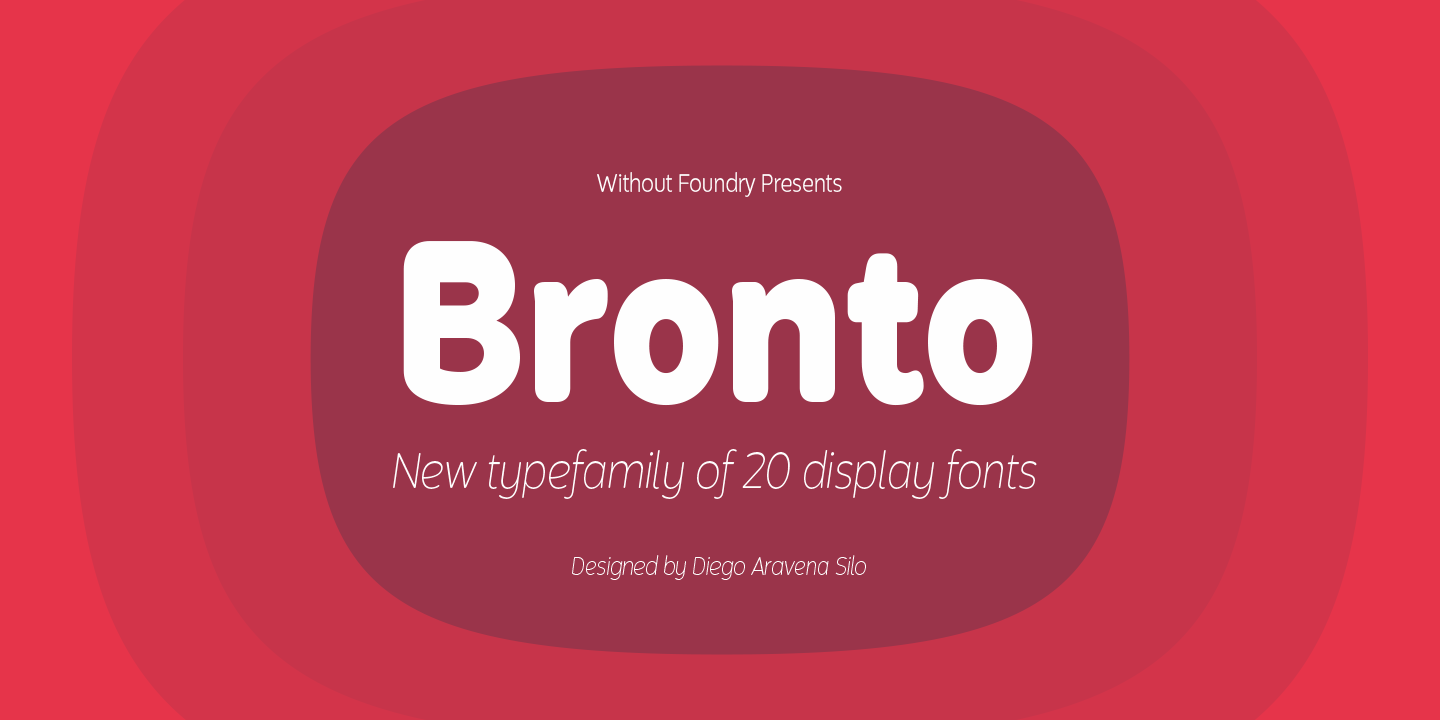 Bronto Font preview