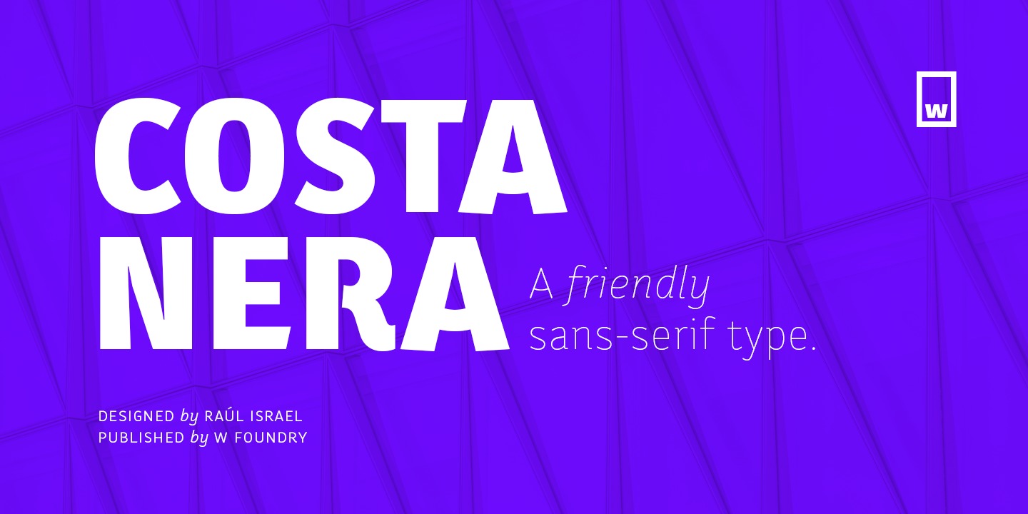 Costanera Font preview