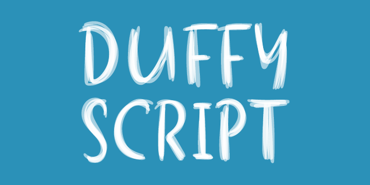 Duffy Font preview